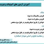 آموزش آزمون های آمونیاک و نیتریت